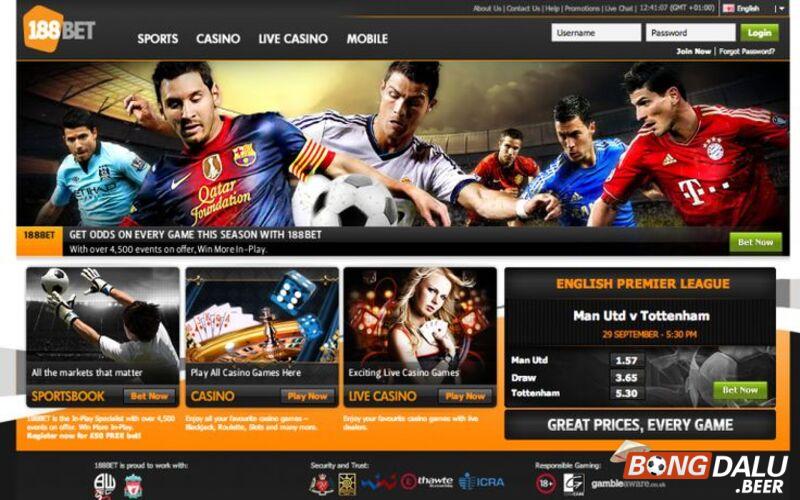 Nhà cái 188bet với quy trình bảo mật an toàn